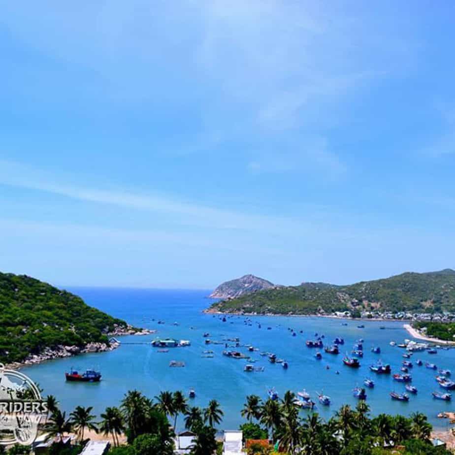 Stunning view of Vinh Hy Bay
