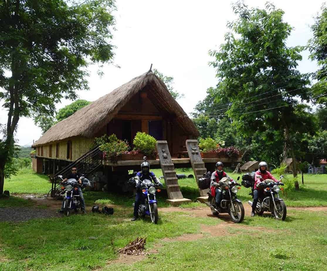 Day 5: Dray Sap Waterfall - Lak (120 km - 3 hours riding)