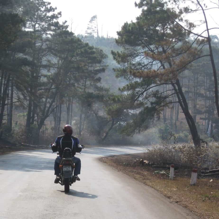 Riding Ho Chi Minh Trail, Central Highlands