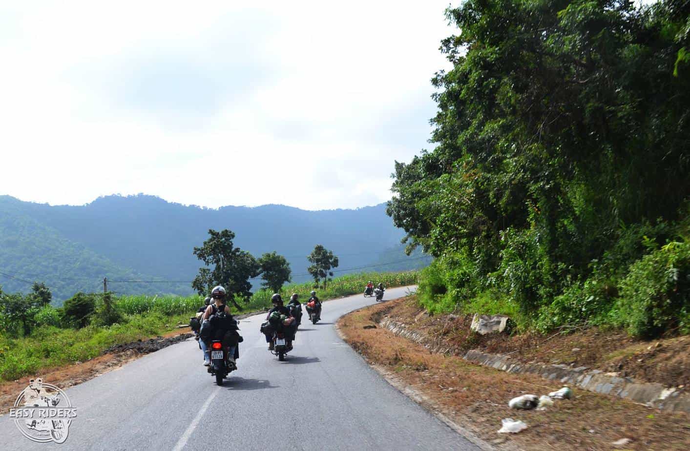 Day 1: Hoi An - Kham Duc (150 km - 5 hours riding)