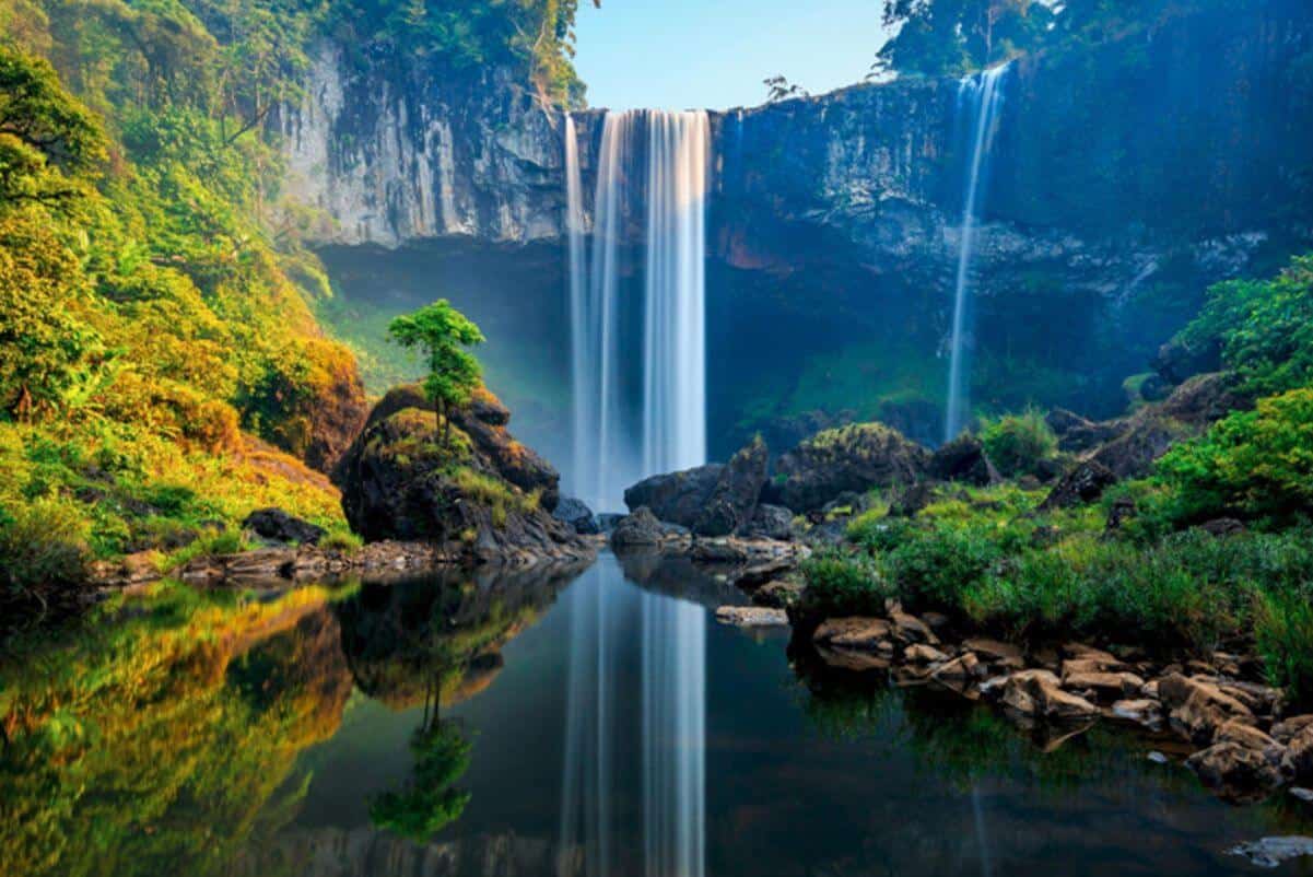 Top 12 beautiful waterfalls in Vietnam - K 50 Waterfall, Gia Lai.