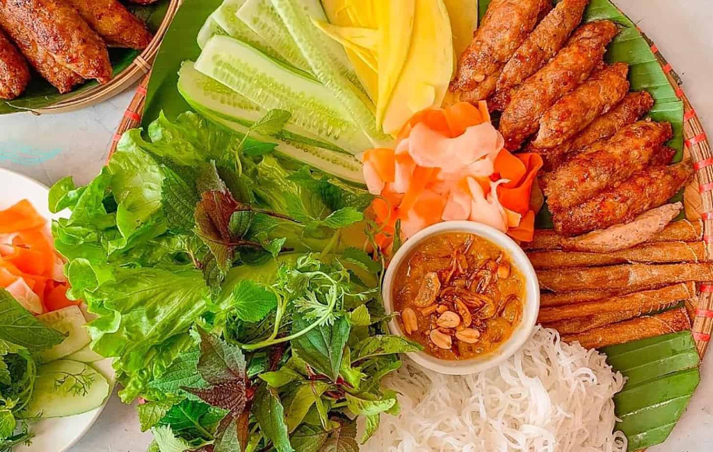 Vietnamese Cuisine - Nem Nướng (Pork Spring Rolls)