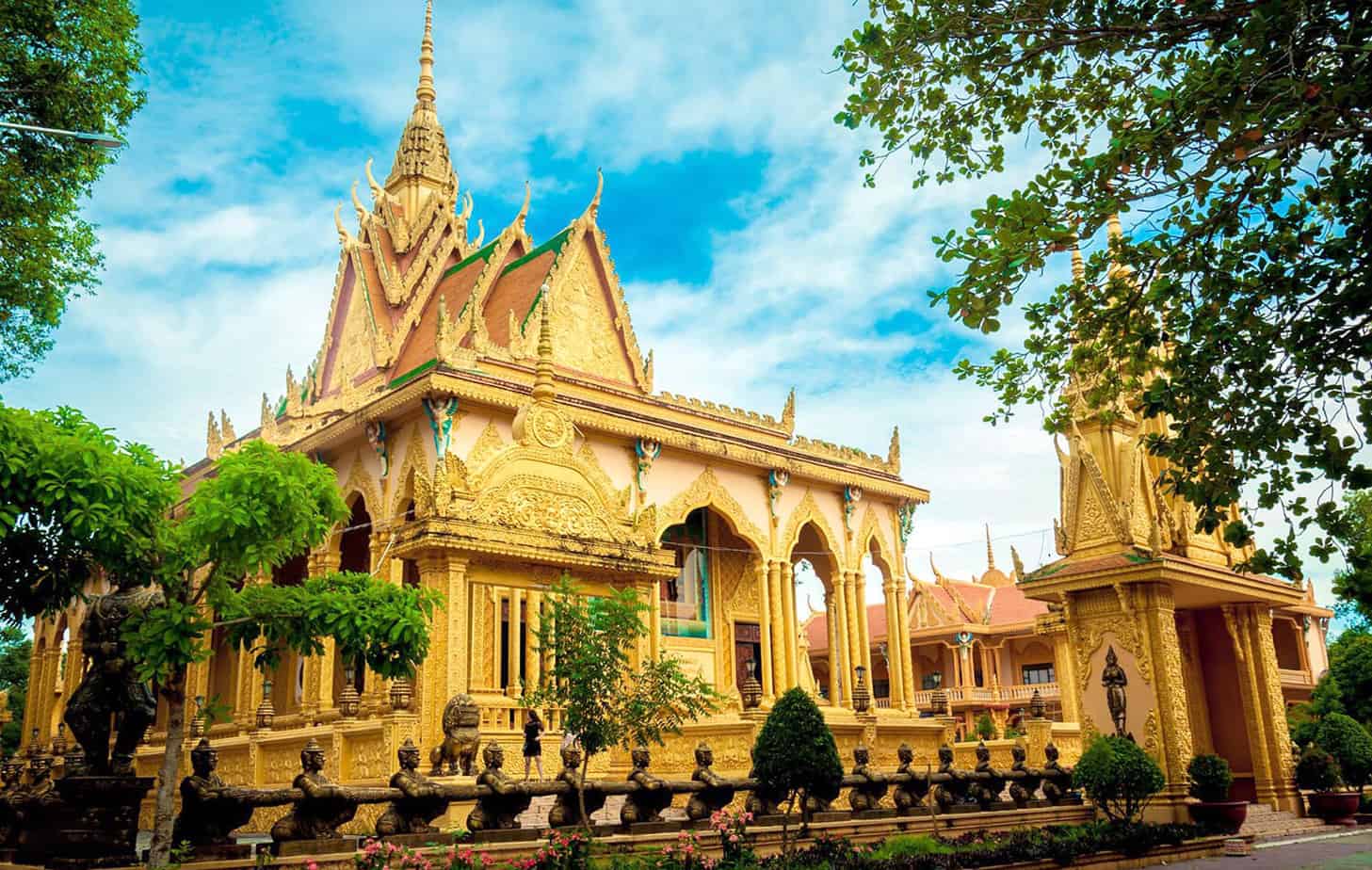 Khmer Pagoda in Tra Vinh, Mekong Delta