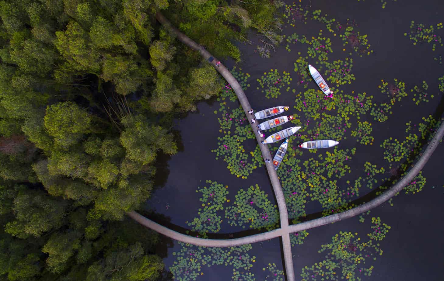 Tan Lap Floating Village, Mekong Delta