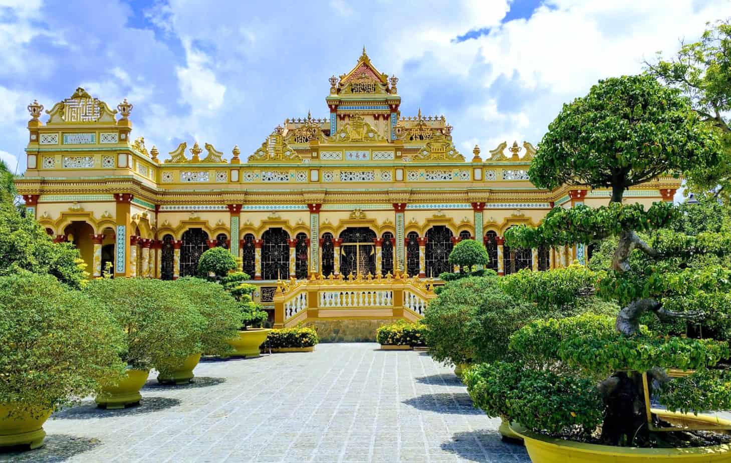 Vinh Trang Pagoda, Tien Giang, Mekong Delta