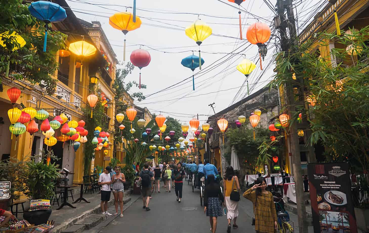 Walking around Hoi An ancient town is one of the best things to do in Hoi An